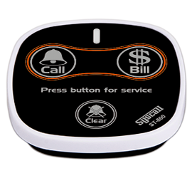 Bezdrátové tří funkční tlačítko pro přivolávací systém sestra pacienta, přivolání číšníka, přivolání pracovníka, průmyslový paging